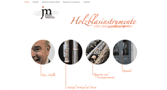 Desktop Screenshot of jm-holzblasinstrumente.de