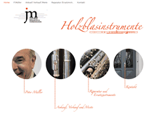 Tablet Screenshot of jm-holzblasinstrumente.de